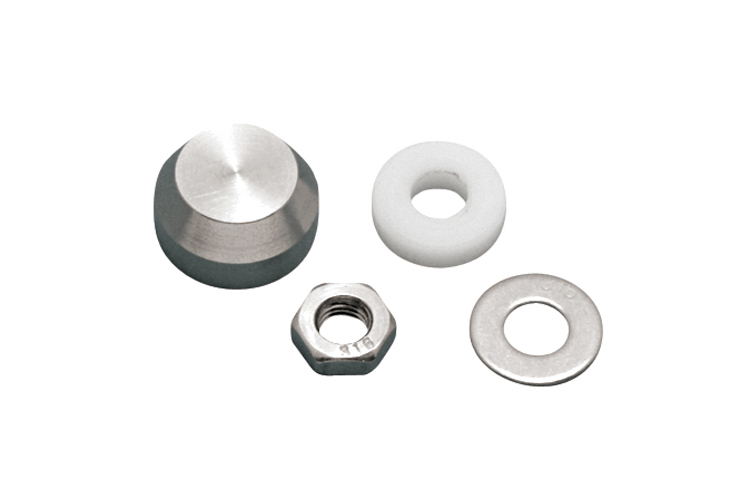 Stainless Steel Cover Nut Set, S0307-UF07-R, S0307-UF07-L